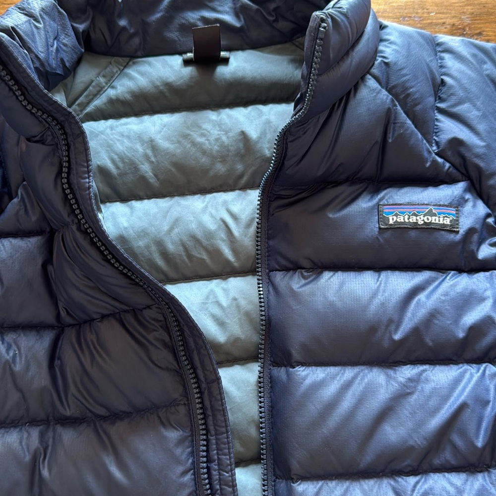 Navy Patagonia Down Jacket